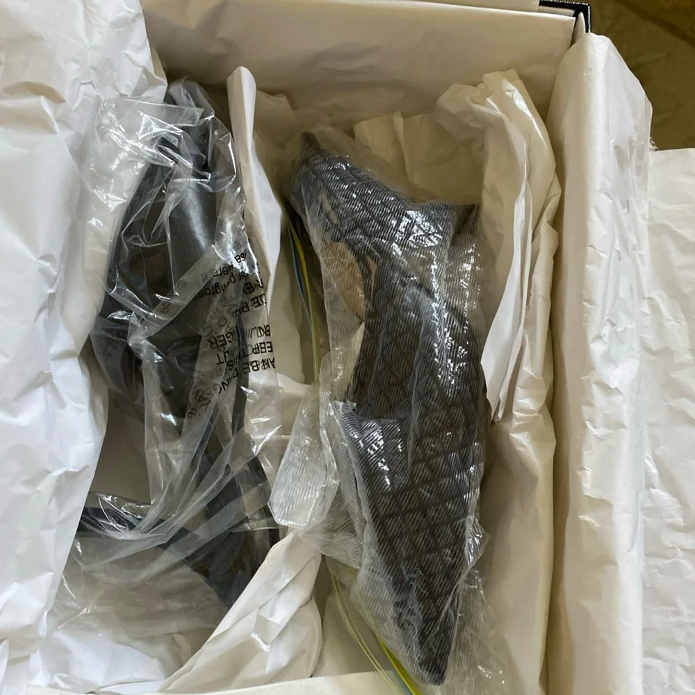 CHANEL New Black Pointed-Toe Slingback Heels Fits 5.5/6 (Euro 35.5) - Picture 12 of 16